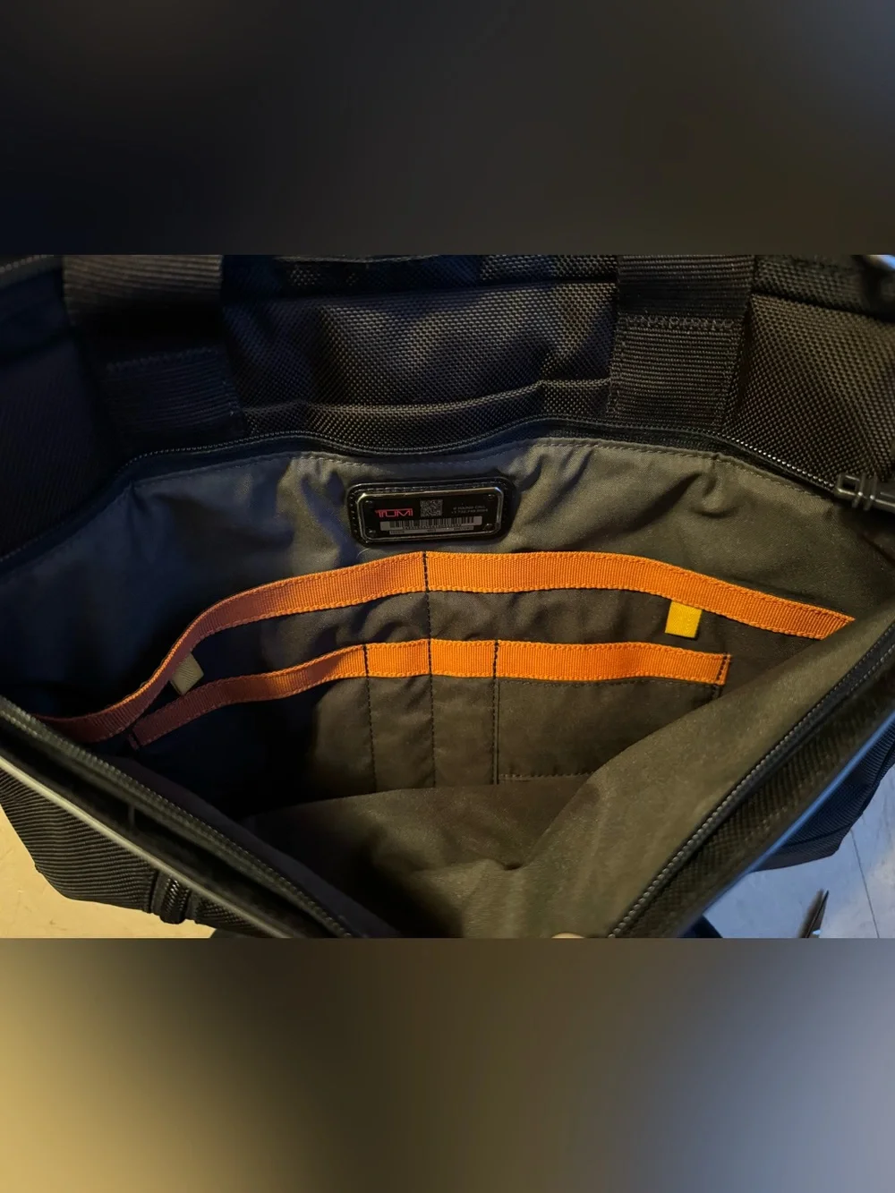 BUNDLE Tumi Laptop Bag, Laptop Insert and Tumi Flat Folding Pack